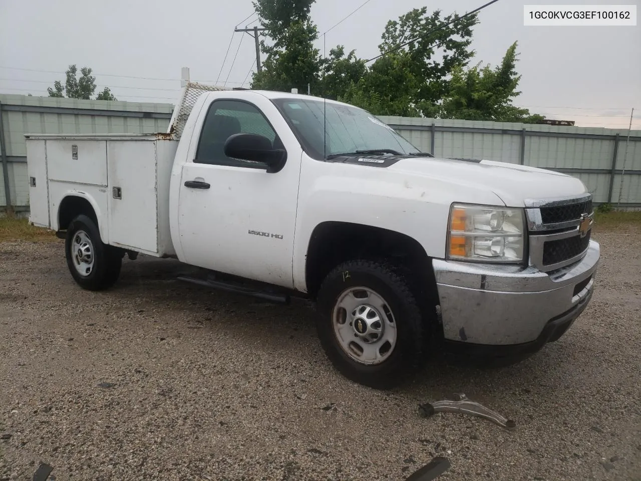 2014 Chevrolet Silverado K2500 Heavy Duty VIN: 1GC0KVCG3EF100162 Lot: 60506204