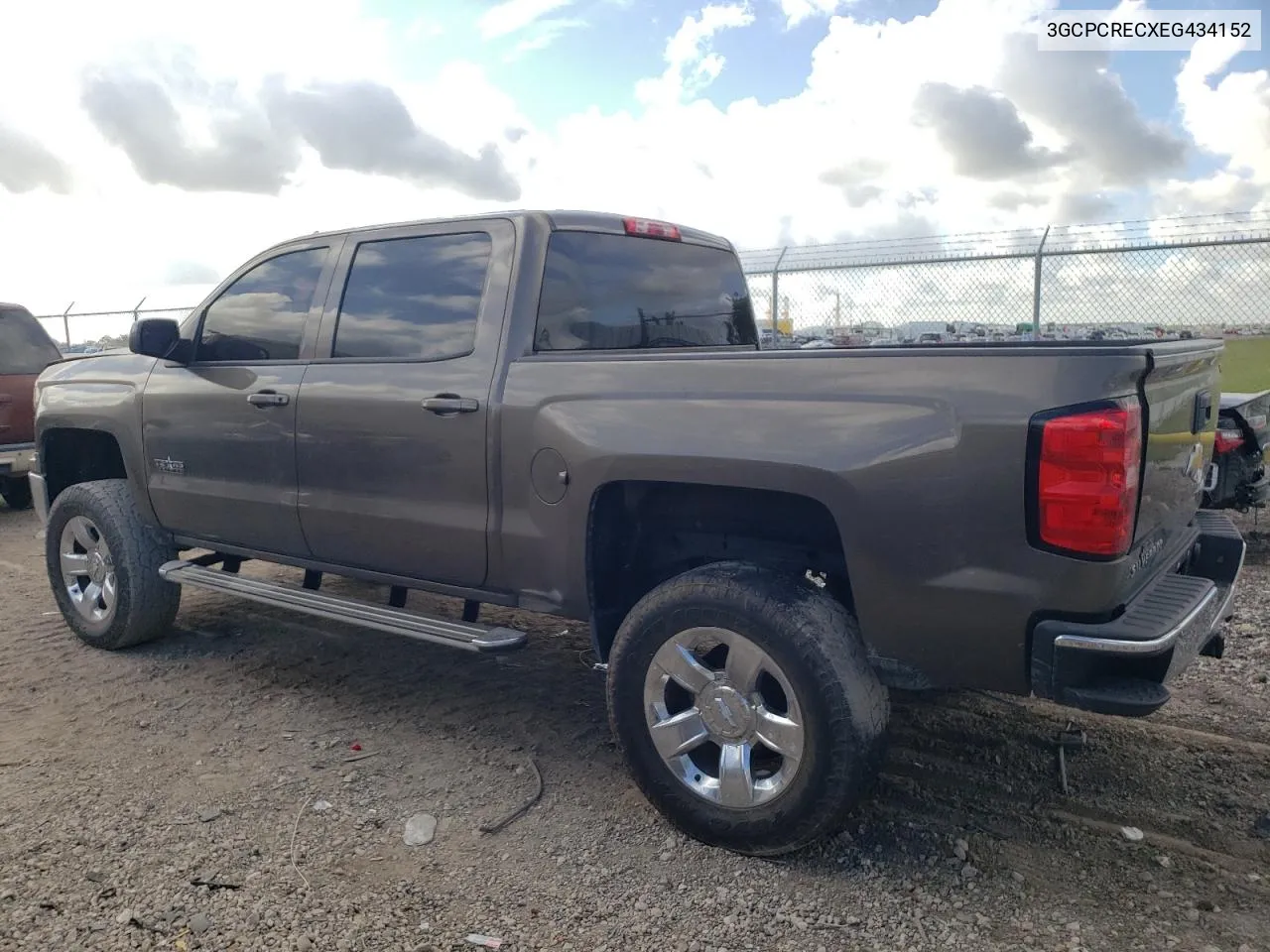 2014 Chevrolet Silverado C1500 Lt VIN: 3GCPCRECXEG434152 Lot: 60635054