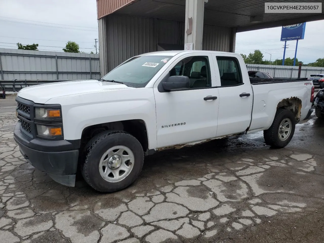 2014 Chevrolet Silverado K1500 VIN: 1GCVKPEH4EZ305057 Lot: 60665684