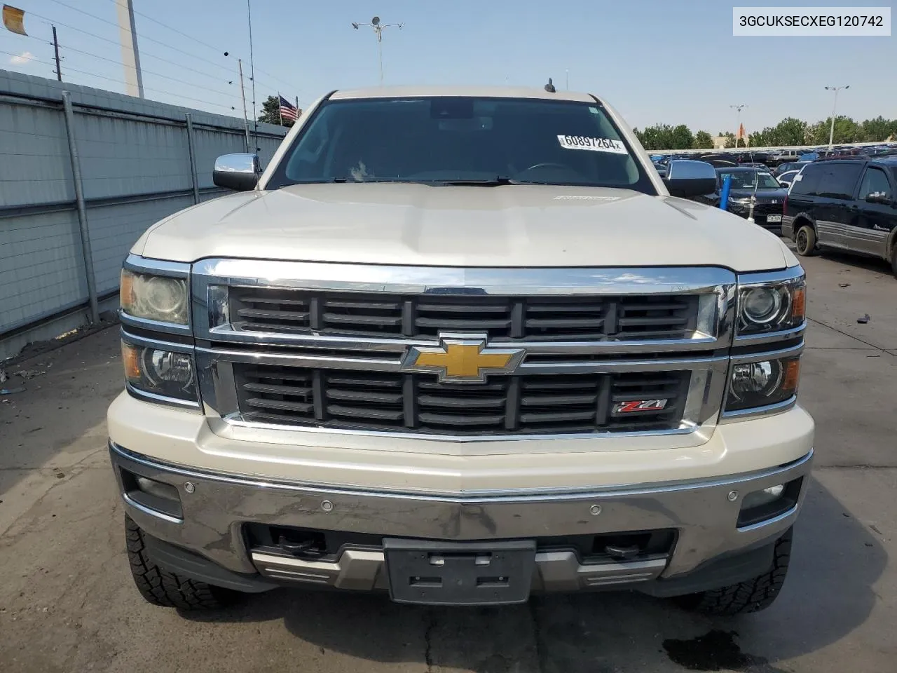 3GCUKSECXEG120742 2014 Chevrolet Silverado K1500 Ltz