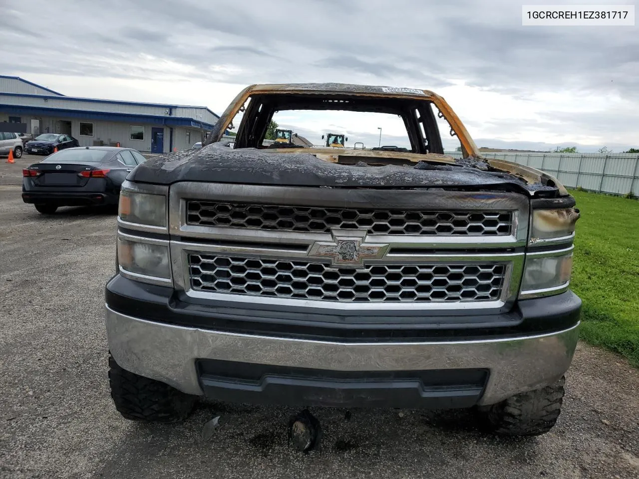 2014 Chevrolet Silverado C1500 Lt VIN: 1GCRCREH1EZ381717 Lot: 60924534