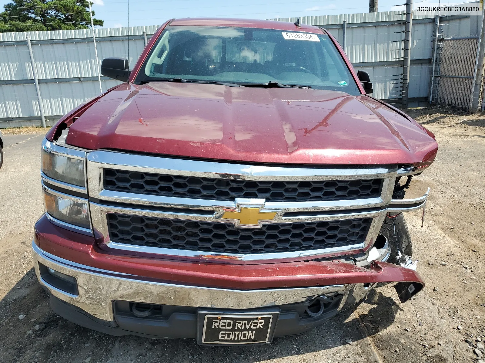 2014 Chevrolet Silverado K1500 Lt VIN: 3GCUKREC8EG168880 Lot: 61283304