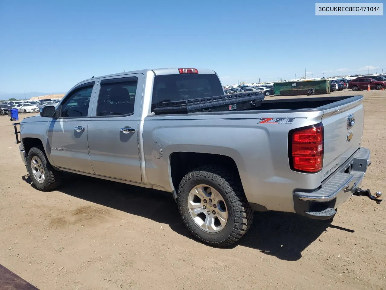 2014 Chevrolet Silverado K1500 Lt VIN: 3GCUKREC8EG471044 Lot: 61479904