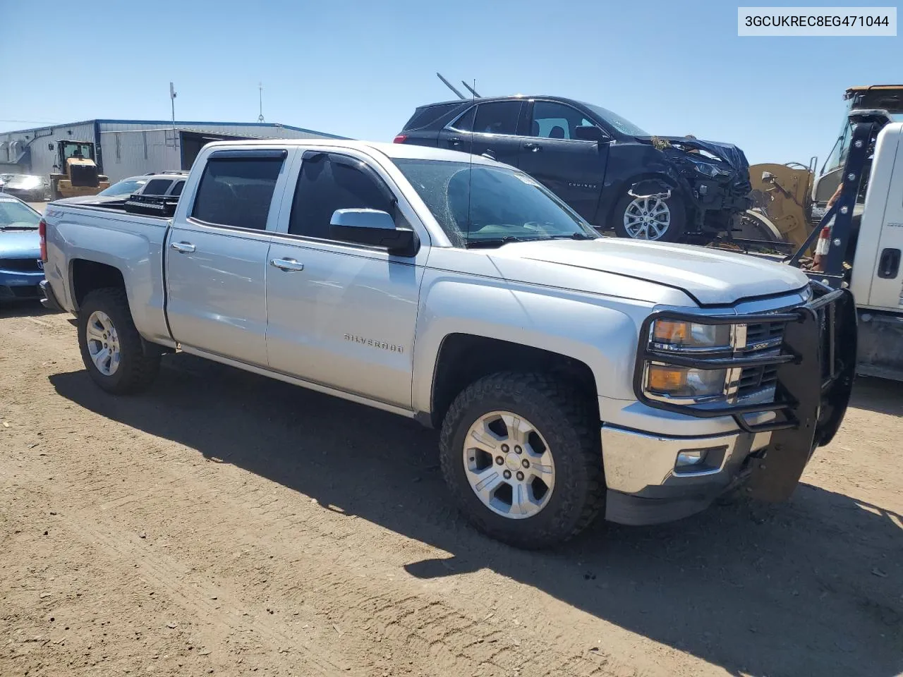 2014 Chevrolet Silverado K1500 Lt VIN: 3GCUKREC8EG471044 Lot: 61479904