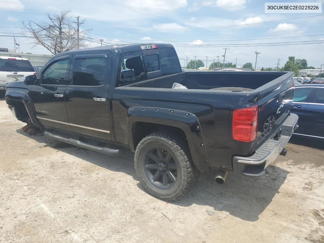 2014 Chevrolet Silverado K1500 Ltz VIN: 3GCUKSEC2EG225226 Lot: 61484934