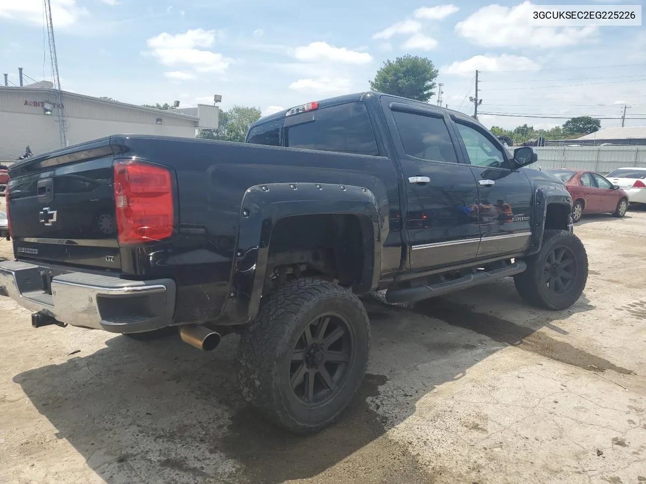 2014 Chevrolet Silverado K1500 Ltz VIN: 3GCUKSEC2EG225226 Lot: 61484934