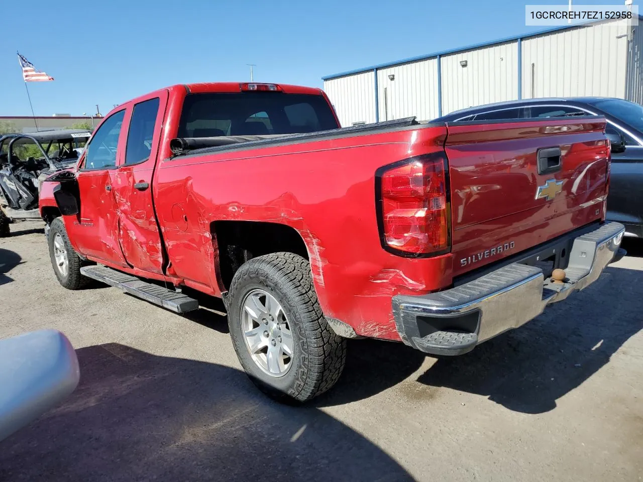 2014 Chevrolet Silverado C1500 Lt VIN: 1GCRCREH7EZ152958 Lot: 61908564