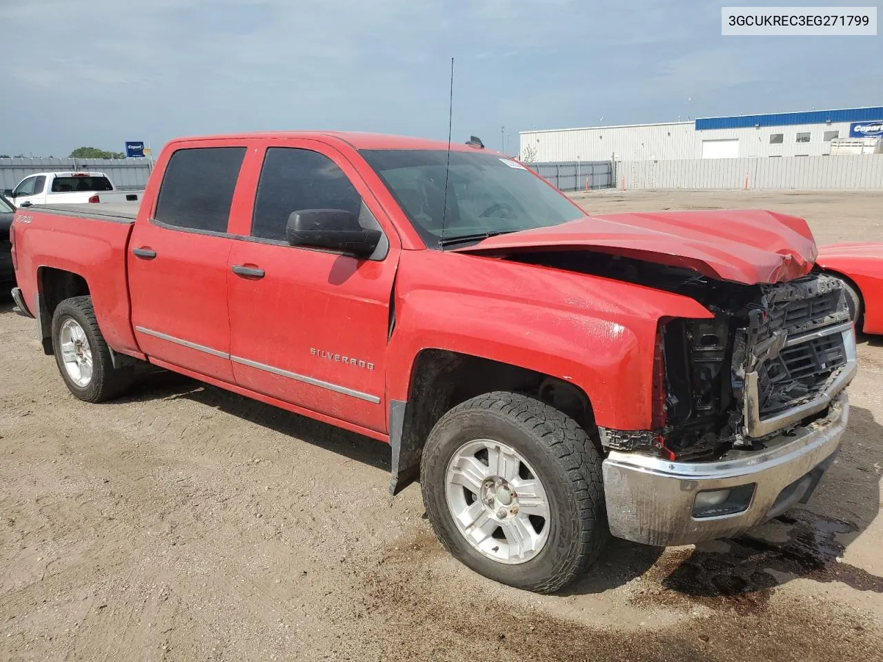 3GCUKREC3EG271799 2014 Chevrolet Silverado K1500 Lt