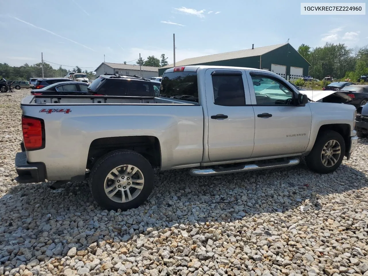 2014 Chevrolet Silverado K1500 Lt VIN: 1GCVKREC7EZ224960 Lot: 62096344