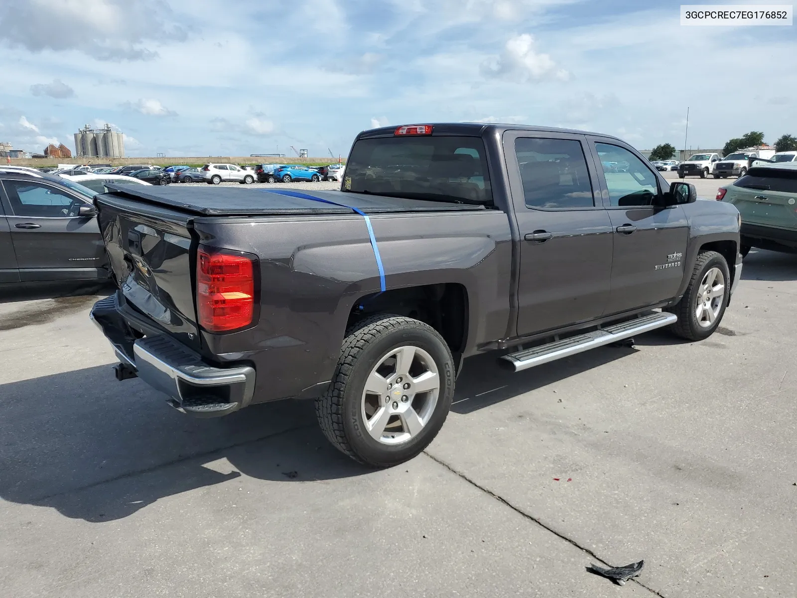 2014 Chevrolet Silverado C1500 Lt VIN: 3GCPCREC7EG176852 Lot: 62234014