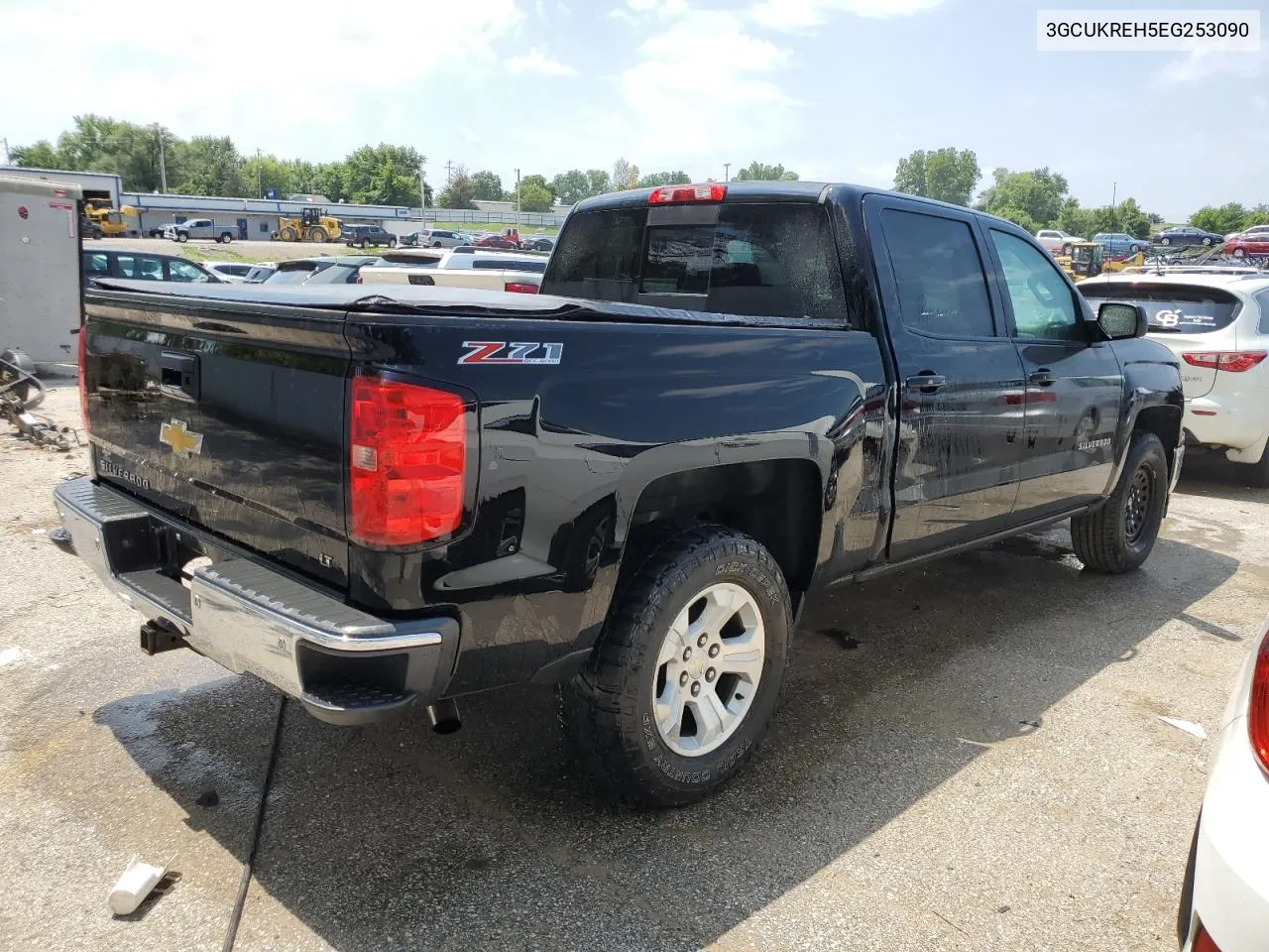 2014 Chevrolet Silverado K1500 Lt VIN: 3GCUKREH5EG253090 Lot: 62237424