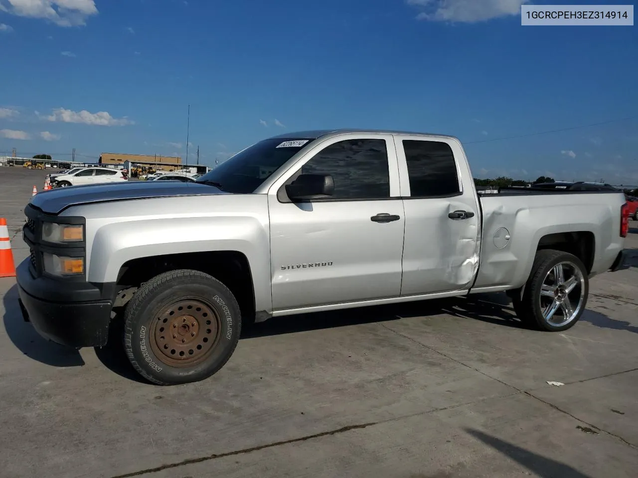 2014 Chevrolet Silverado C1500 VIN: 1GCRCPEH3EZ314914 Lot: 62265114