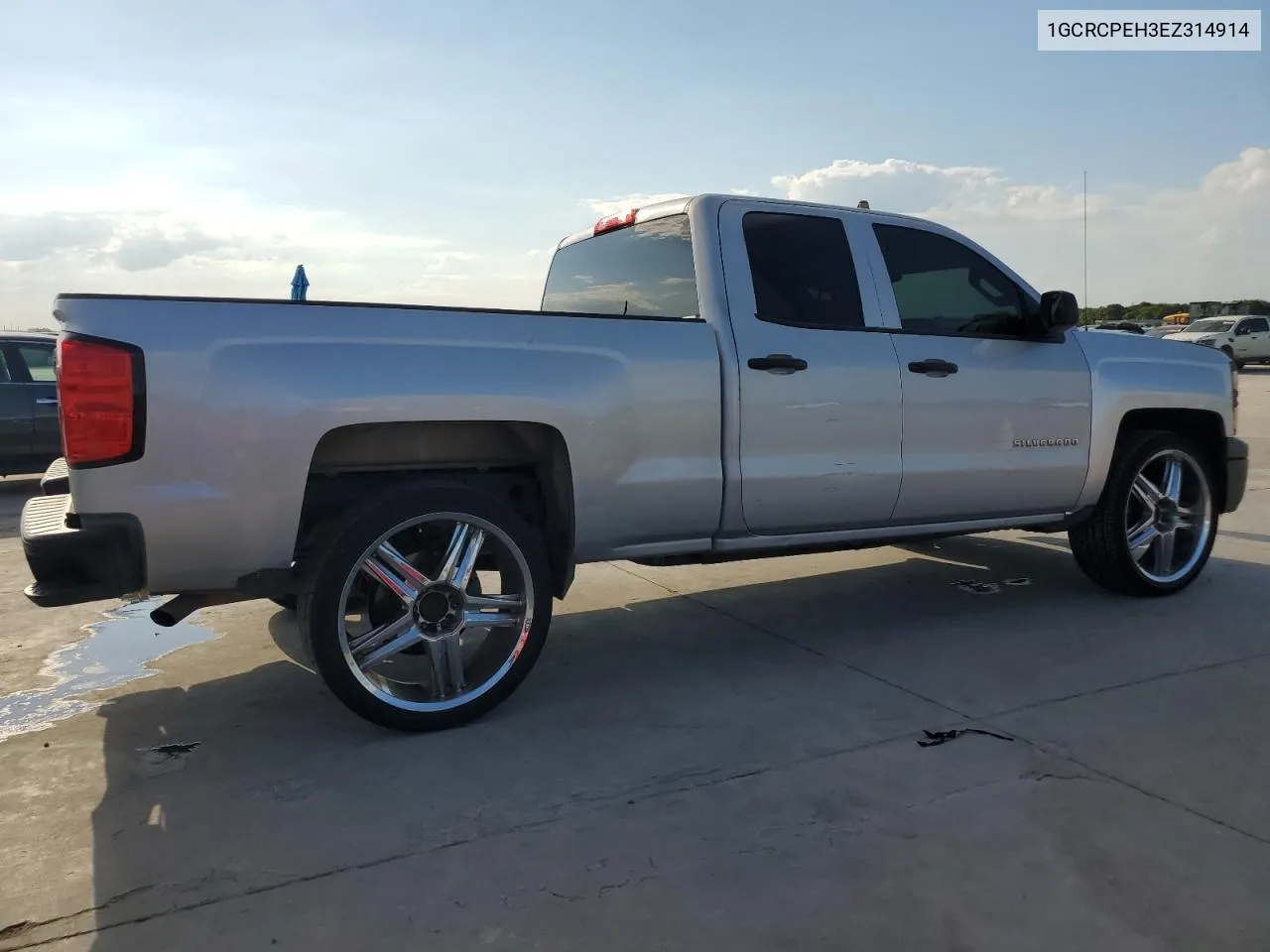 2014 Chevrolet Silverado C1500 VIN: 1GCRCPEH3EZ314914 Lot: 62265114