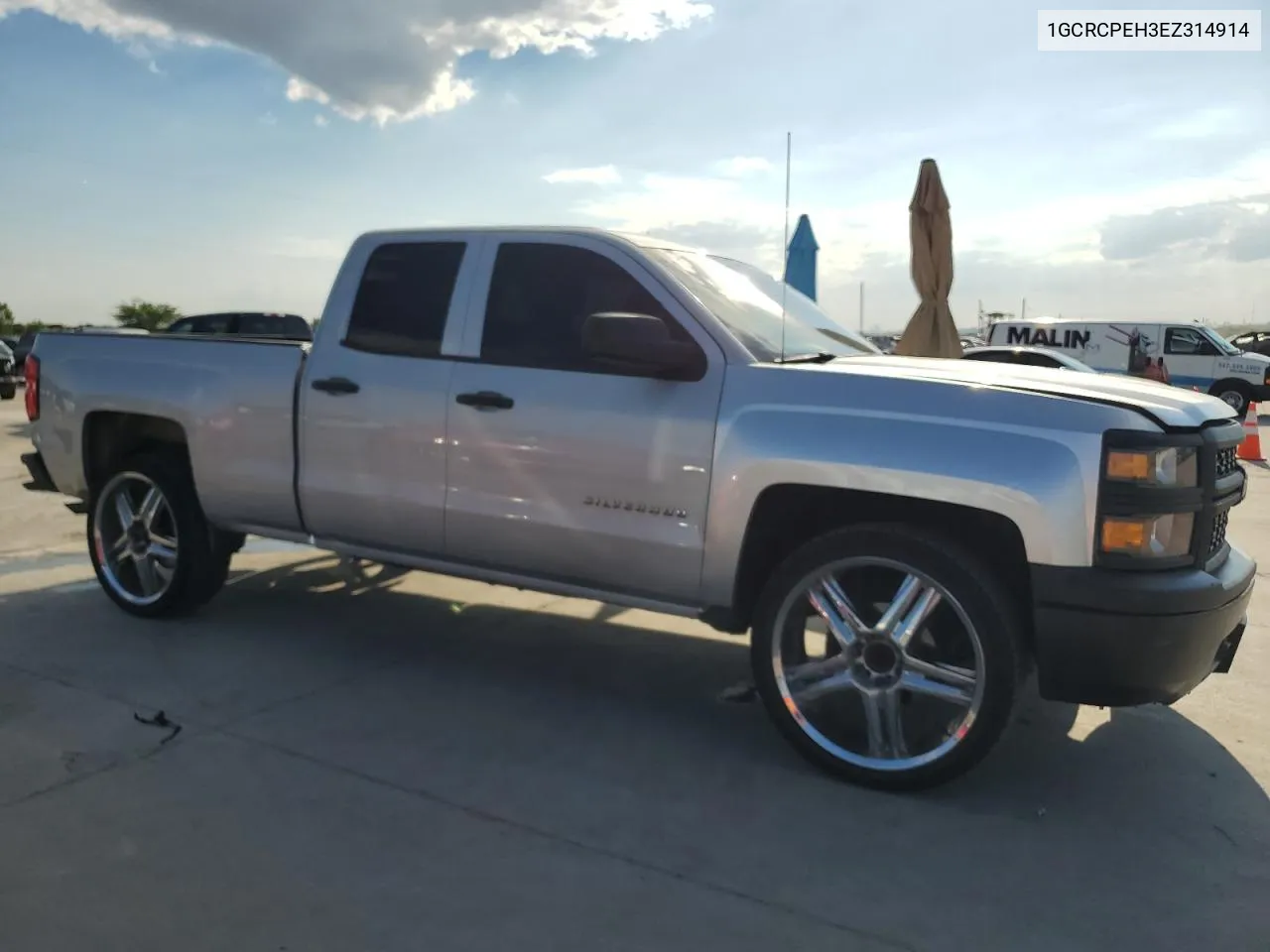 2014 Chevrolet Silverado C1500 VIN: 1GCRCPEH3EZ314914 Lot: 62265114