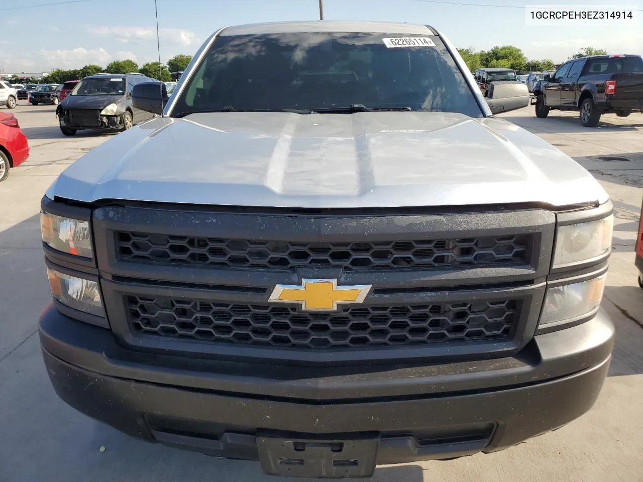 2014 Chevrolet Silverado C1500 VIN: 1GCRCPEH3EZ314914 Lot: 62265114