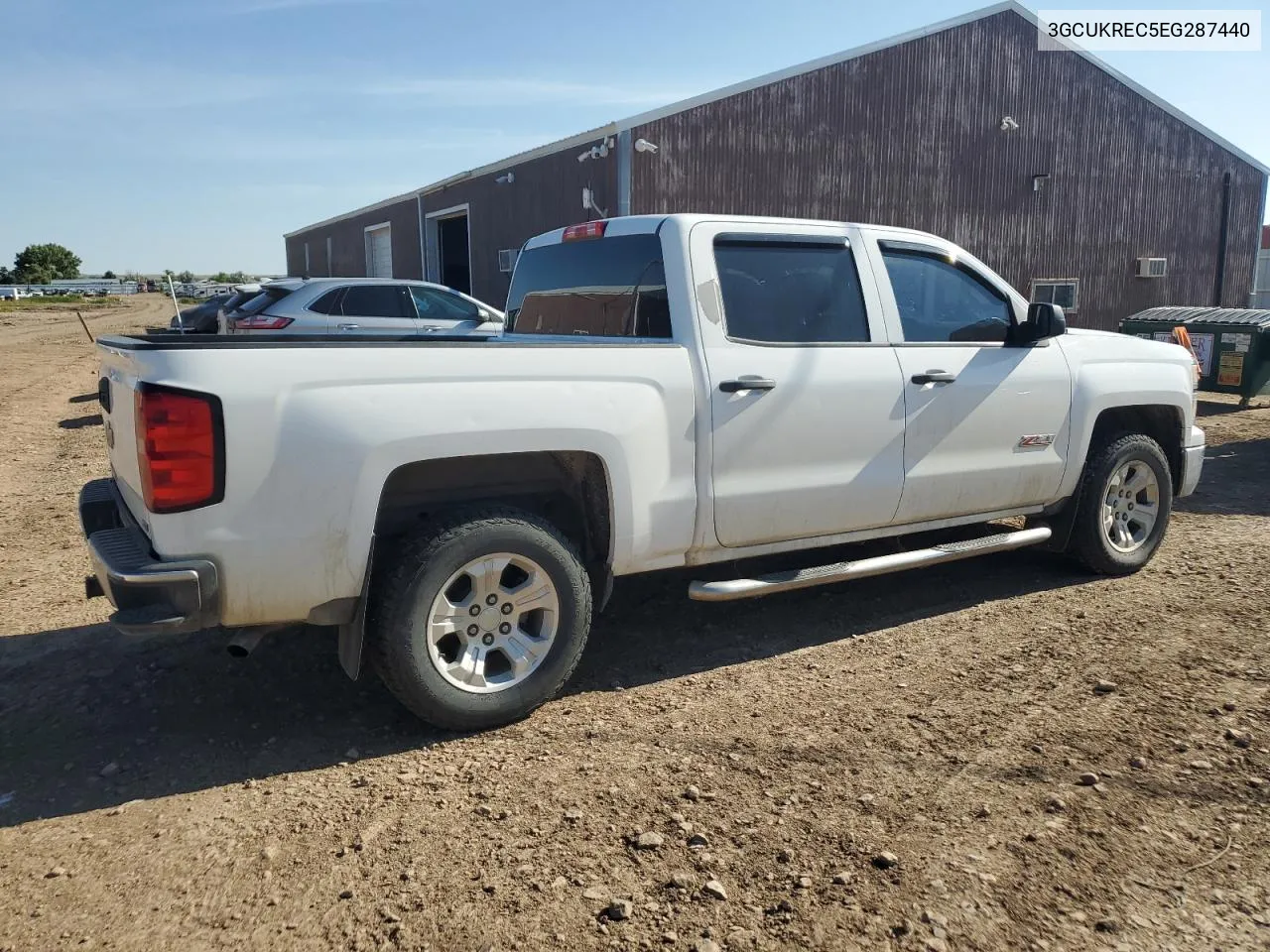 2014 Chevrolet Silverado K1500 Lt VIN: 3GCUKREC5EG287440 Lot: 62272474