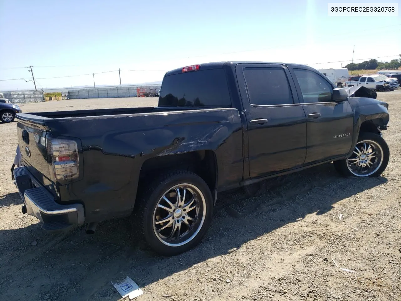 2014 Chevrolet Silverado C1500 Lt VIN: 3GCPCREC2EG320758 Lot: 62274794