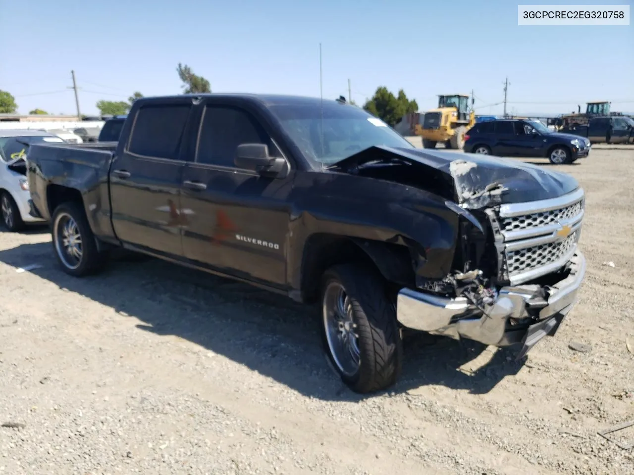 2014 Chevrolet Silverado C1500 Lt VIN: 3GCPCREC2EG320758 Lot: 62274794