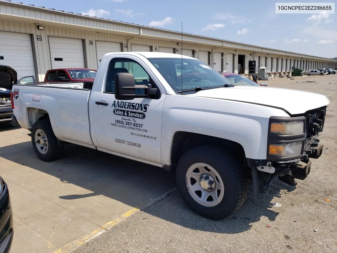 2014 Chevrolet Silverado C1500 VIN: 1GCNCPEC2EZ286655 Lot: 62846244