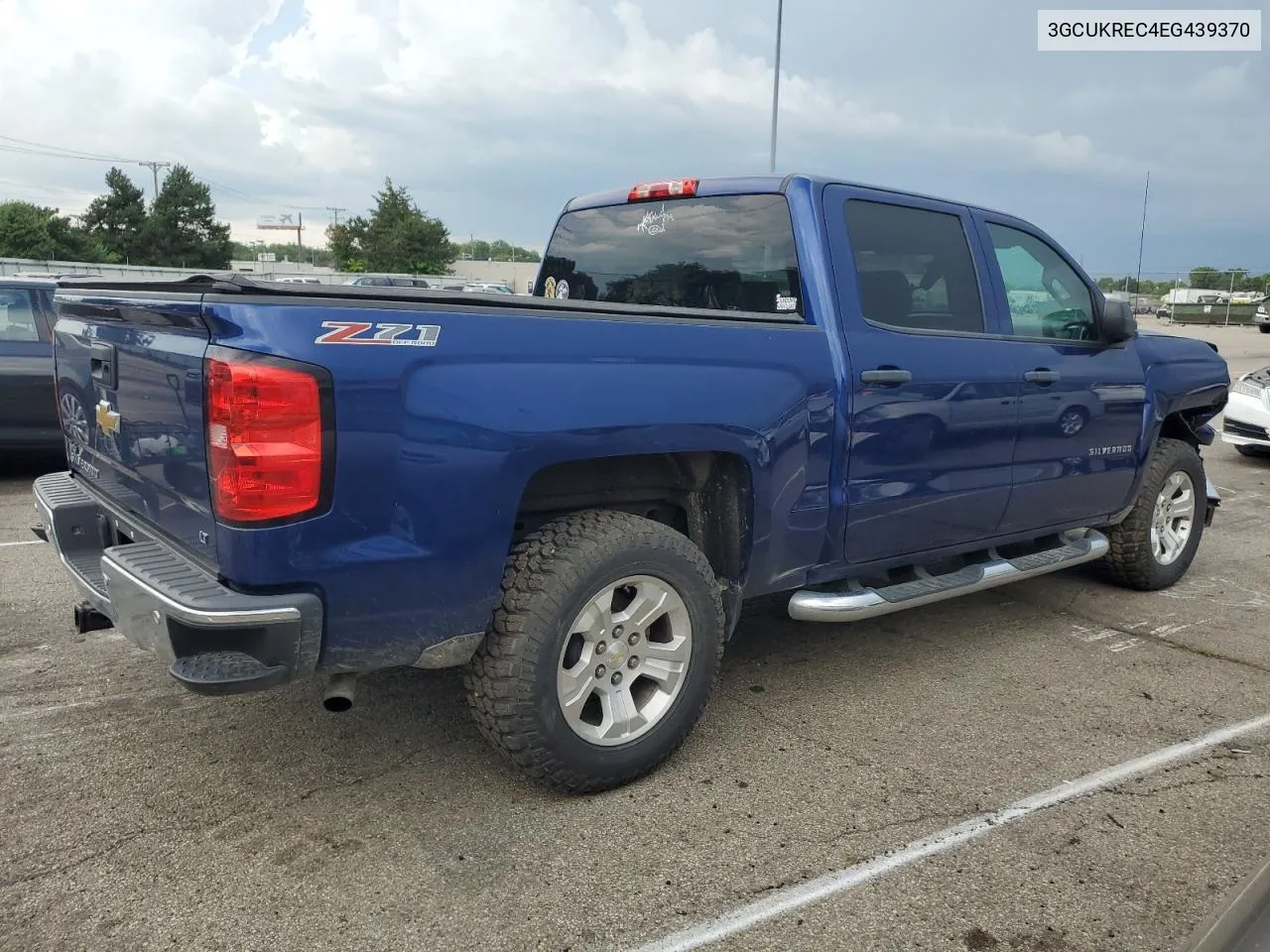 2014 Chevrolet Silverado K1500 Lt VIN: 3GCUKREC4EG439370 Lot: 62878624