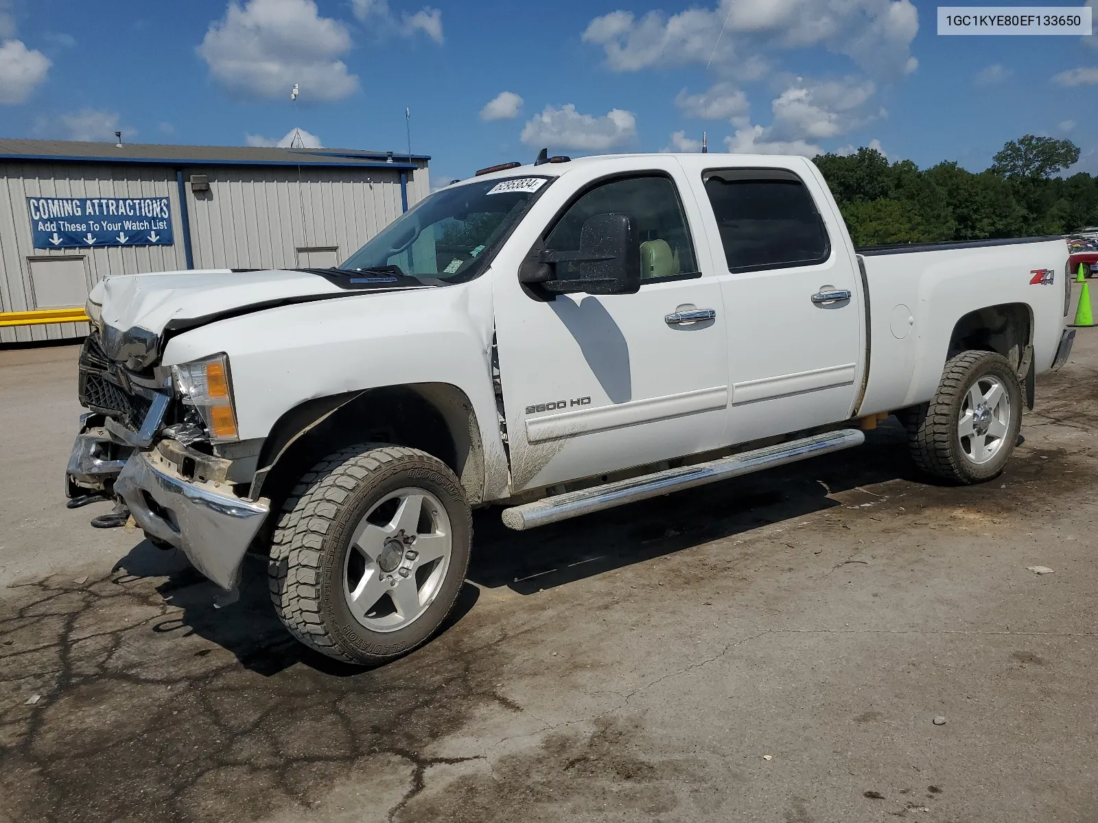 2014 Chevrolet Silverado K2500 Heavy Duty Ltz VIN: 1GC1KYE80EF133650 Lot: 62953834