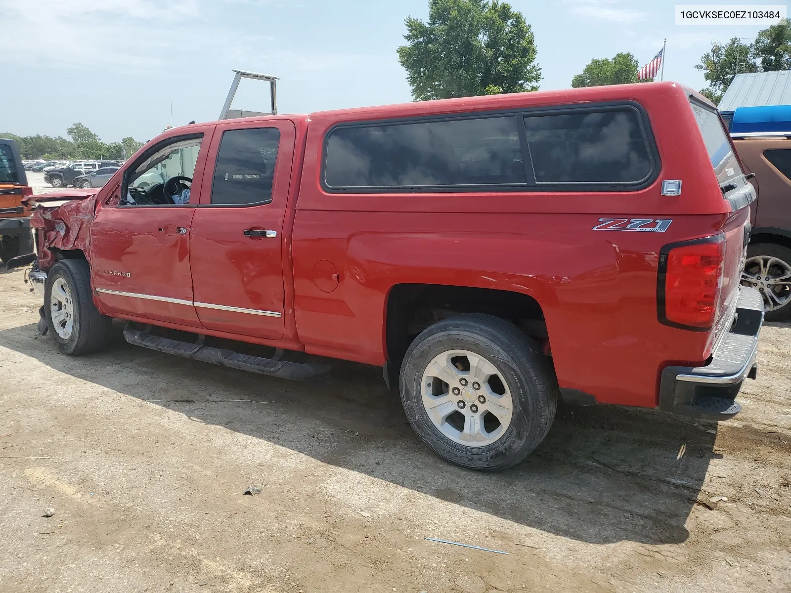 2014 Chevrolet Silverado K1500 Ltz VIN: 1GCVKSEC0EZ103484 Lot: 62995334