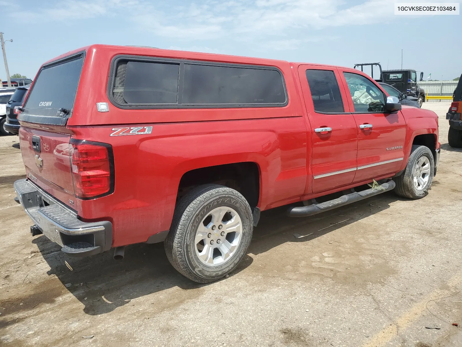 2014 Chevrolet Silverado K1500 Ltz VIN: 1GCVKSEC0EZ103484 Lot: 62995334