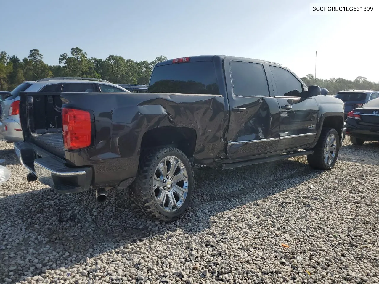 2014 Chevrolet Silverado C1500 Lt VIN: 3GCPCREC1EG531899 Lot: 63135844