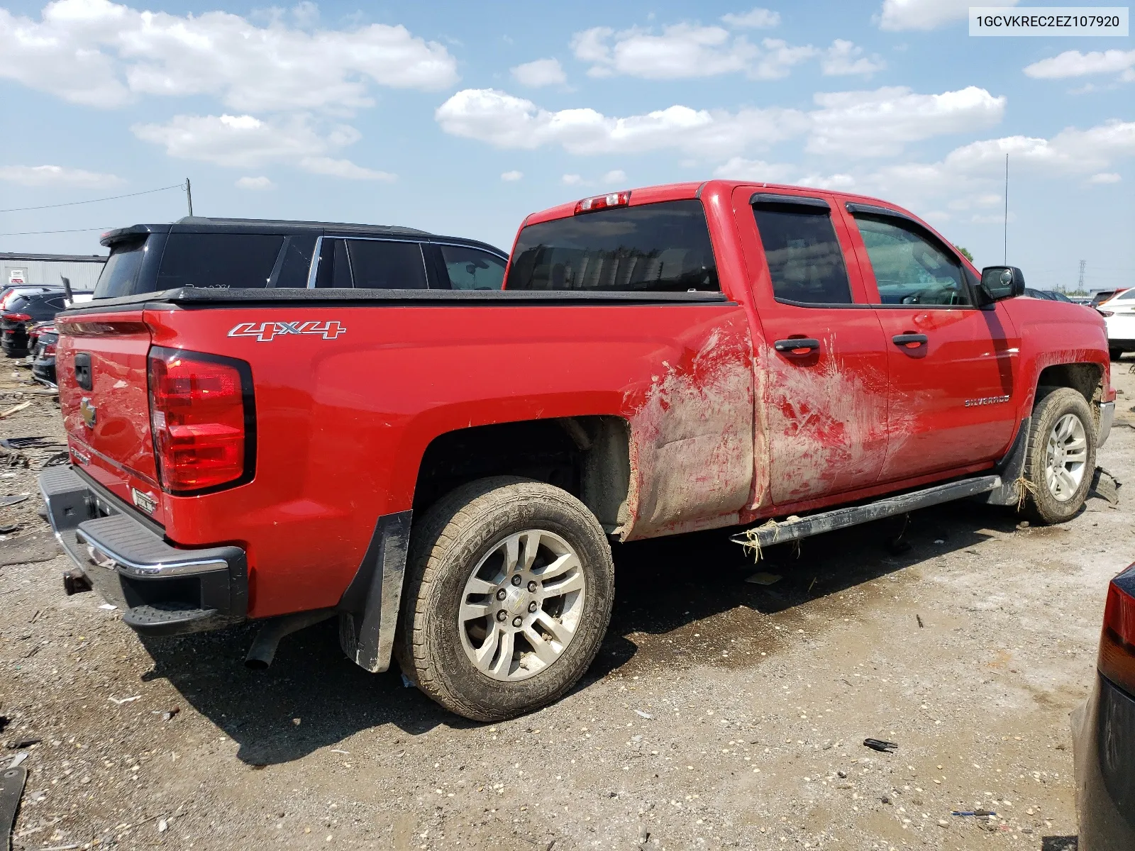 1GCVKREC2EZ107920 2014 Chevrolet Silverado K1500 Lt