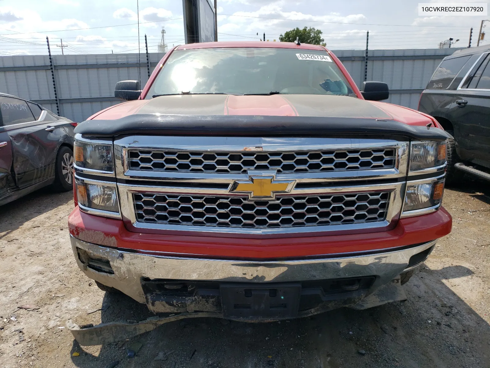 2014 Chevrolet Silverado K1500 Lt VIN: 1GCVKREC2EZ107920 Lot: 63426734