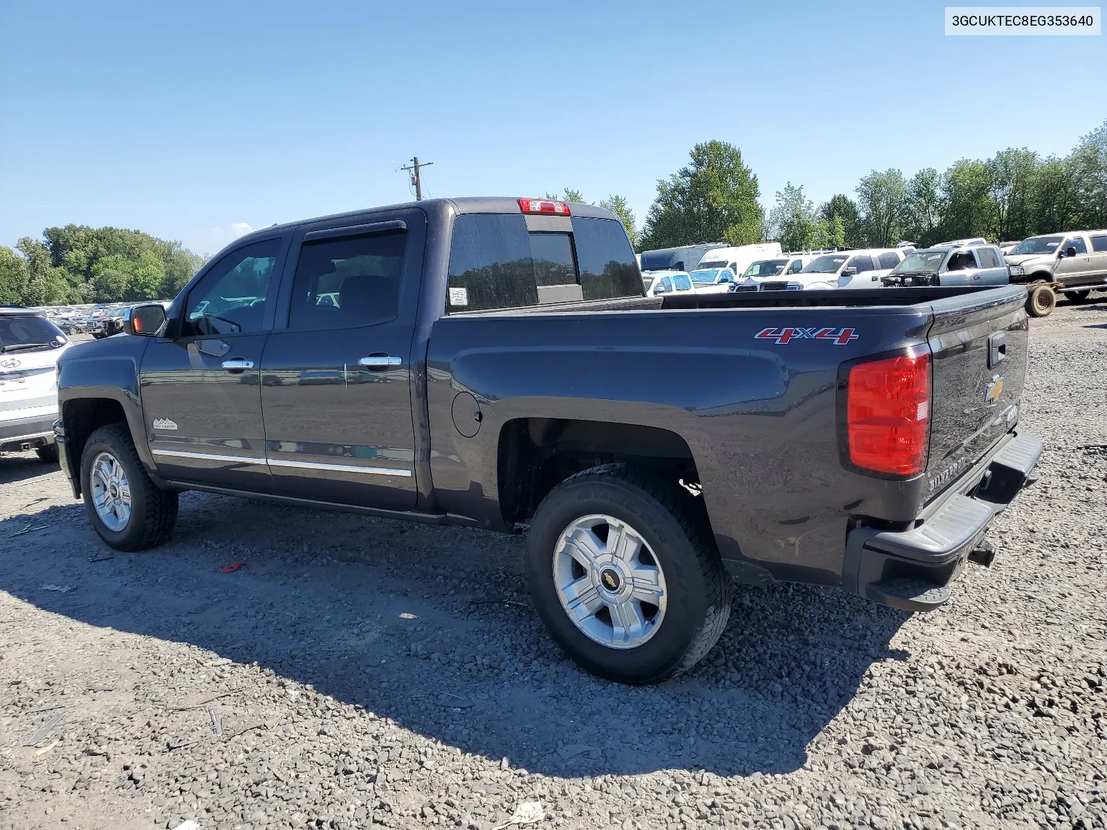 3GCUKTEC8EG353640 2014 Chevrolet Silverado K1500 High Country