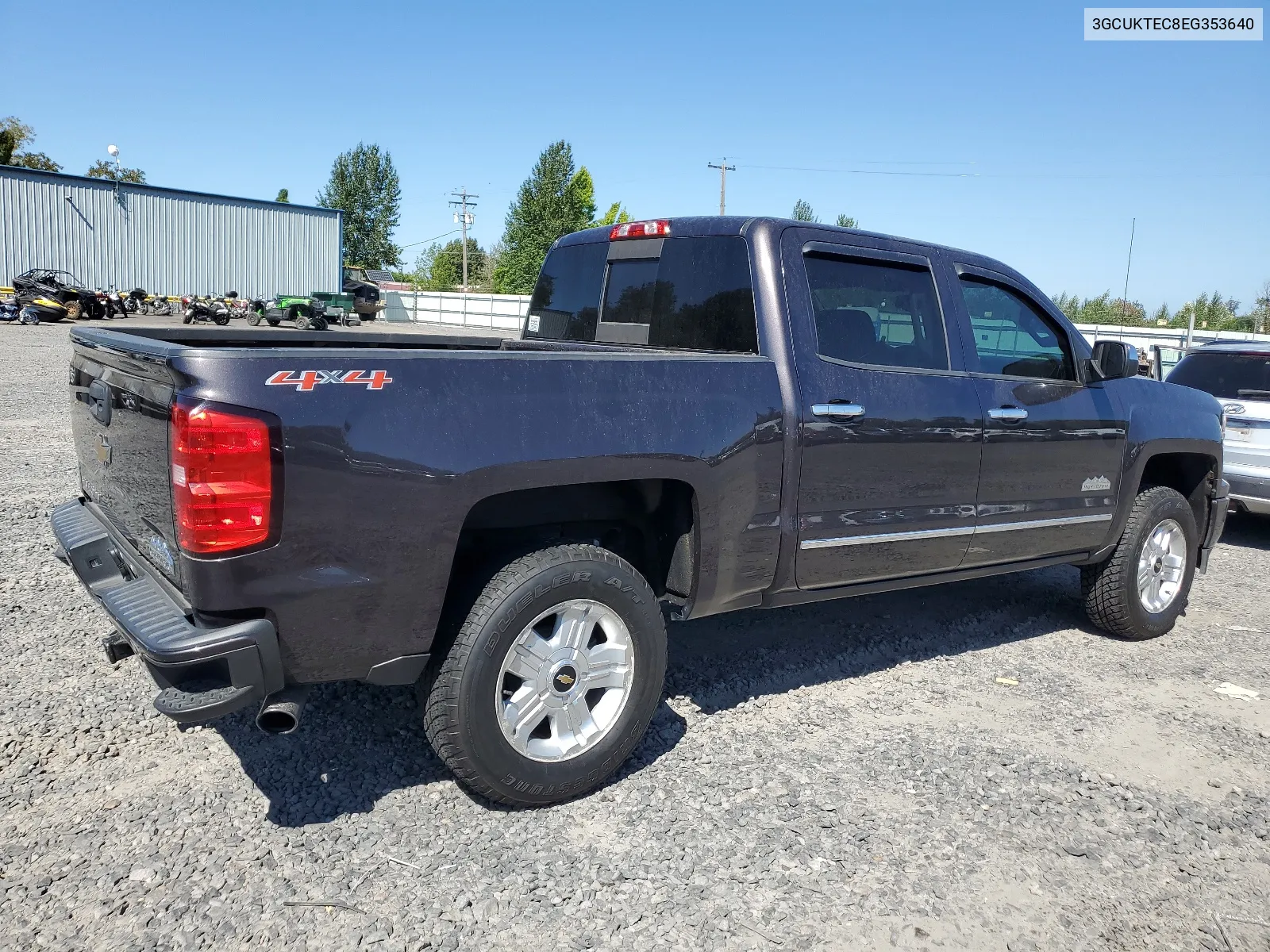 2014 Chevrolet Silverado K1500 High Country VIN: 3GCUKTEC8EG353640 Lot: 63453454