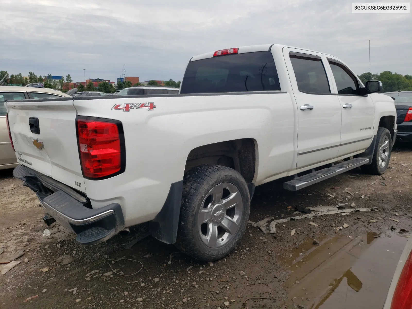 2014 Chevrolet Silverado K1500 Ltz VIN: 3GCUKSEC6EG325992 Lot: 63459484