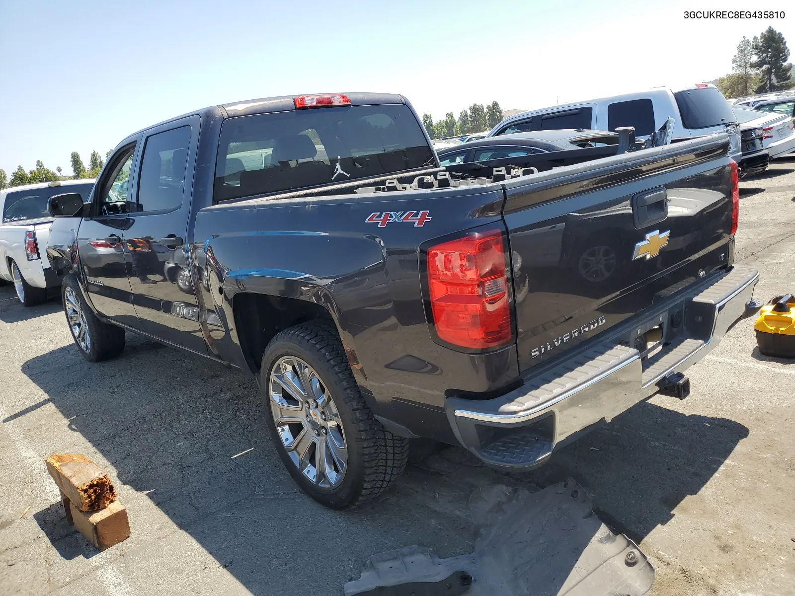 3GCUKREC8EG435810 2014 Chevrolet Silverado K1500 Lt