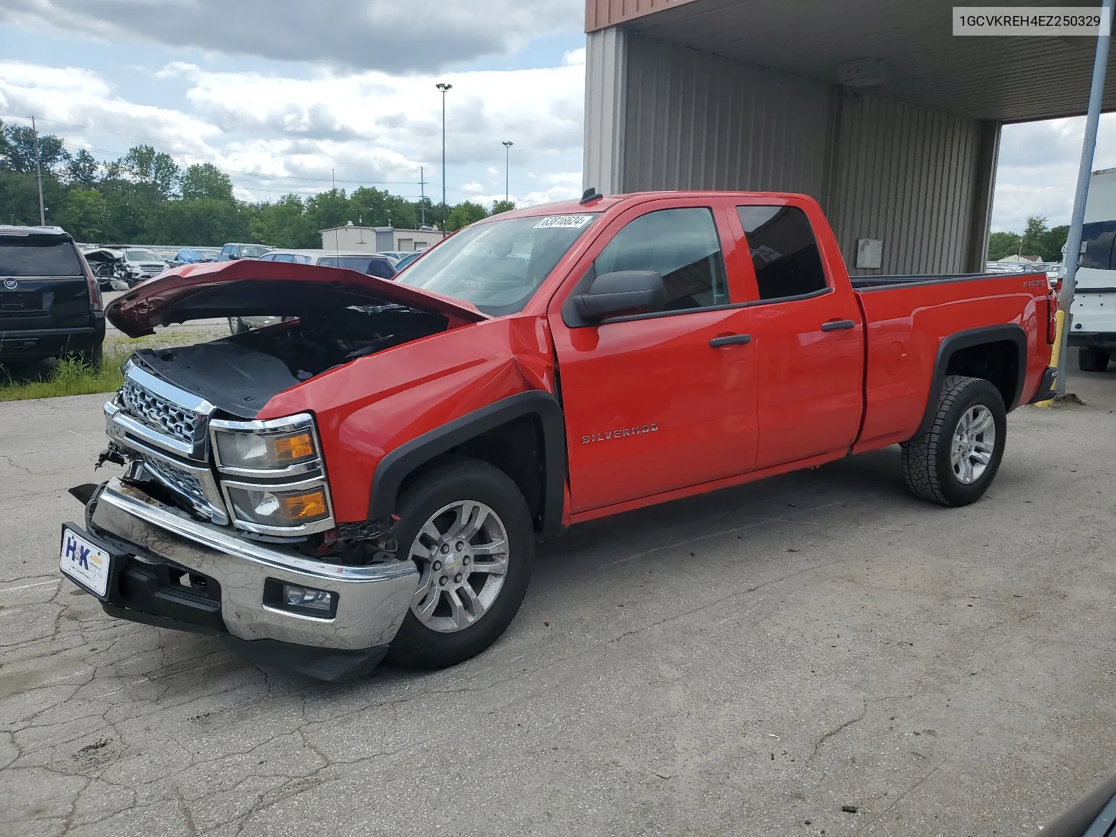 1GCVKREH4EZ250329 2014 Chevrolet Silverado K1500 Lt