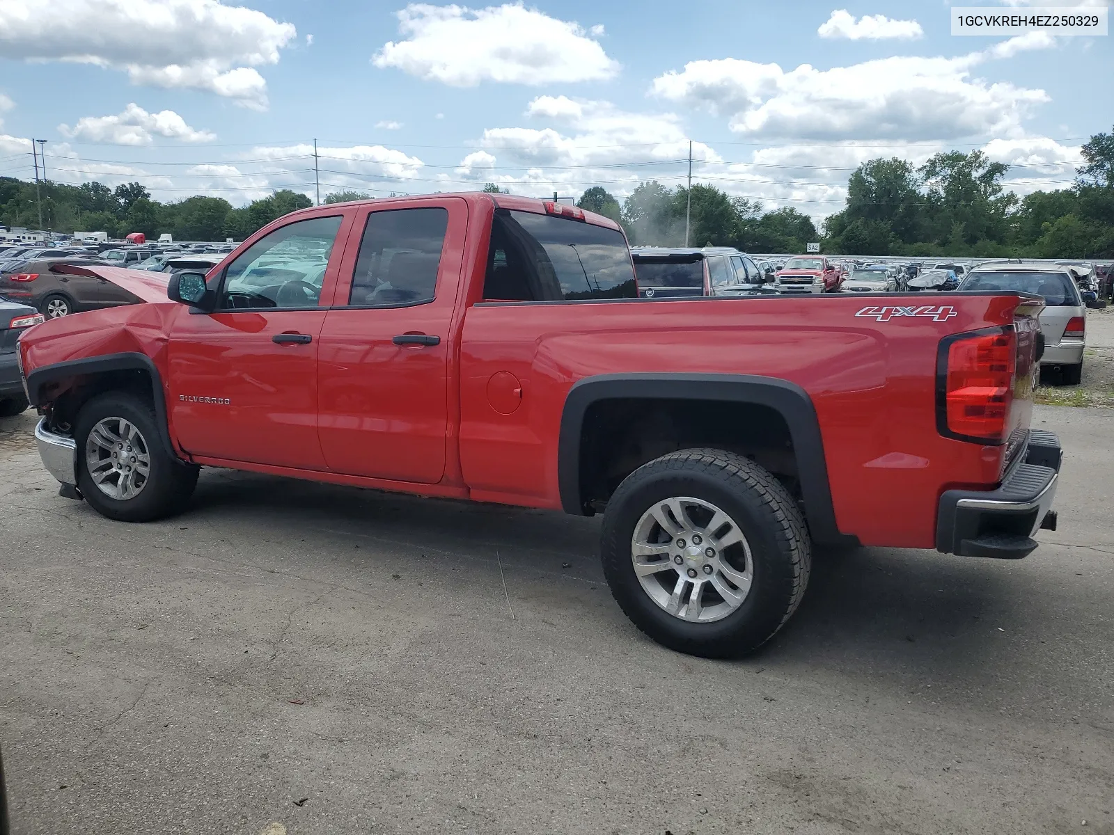 2014 Chevrolet Silverado K1500 Lt VIN: 1GCVKREH4EZ250329 Lot: 63816624