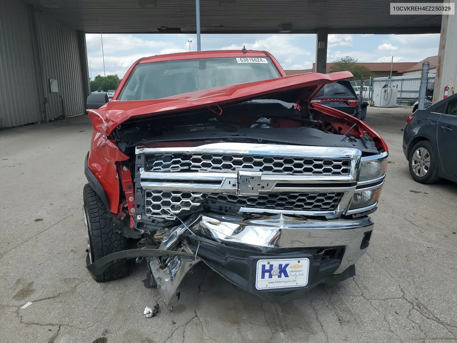 1GCVKREH4EZ250329 2014 Chevrolet Silverado K1500 Lt