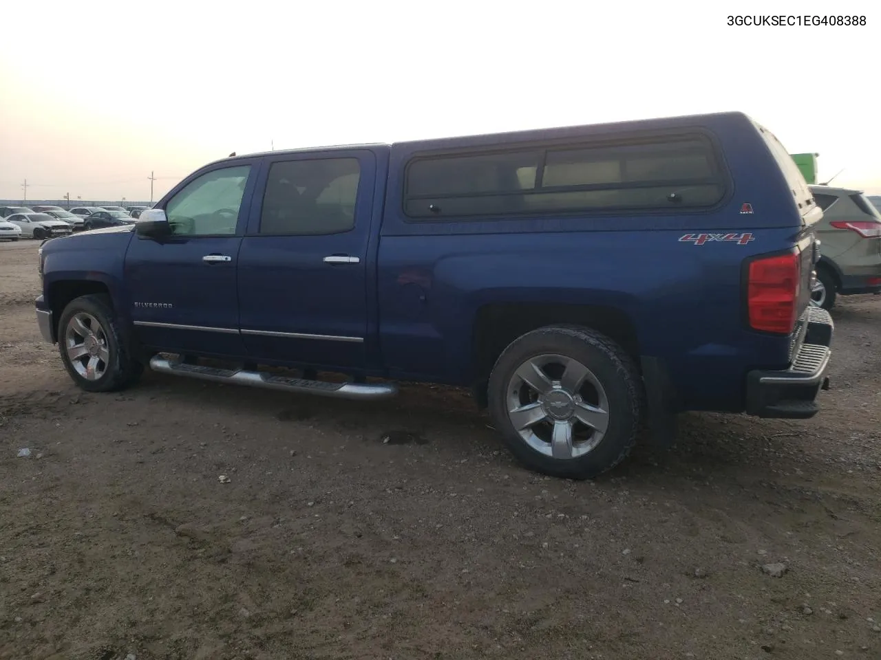 2014 Chevrolet Silverado K1500 Ltz VIN: 3GCUKSEC1EG408388 Lot: 63854074