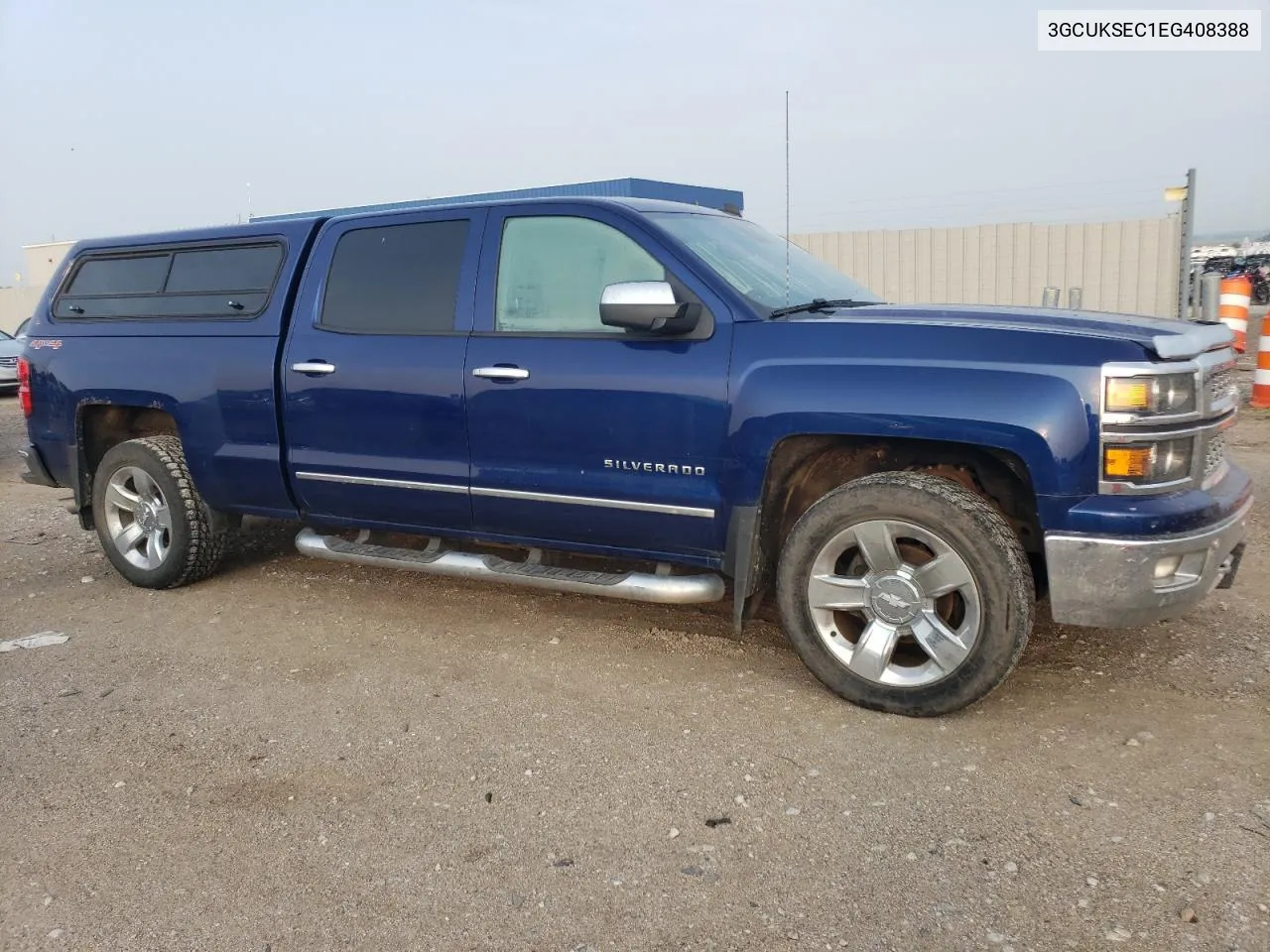 2014 Chevrolet Silverado K1500 Ltz VIN: 3GCUKSEC1EG408388 Lot: 63854074