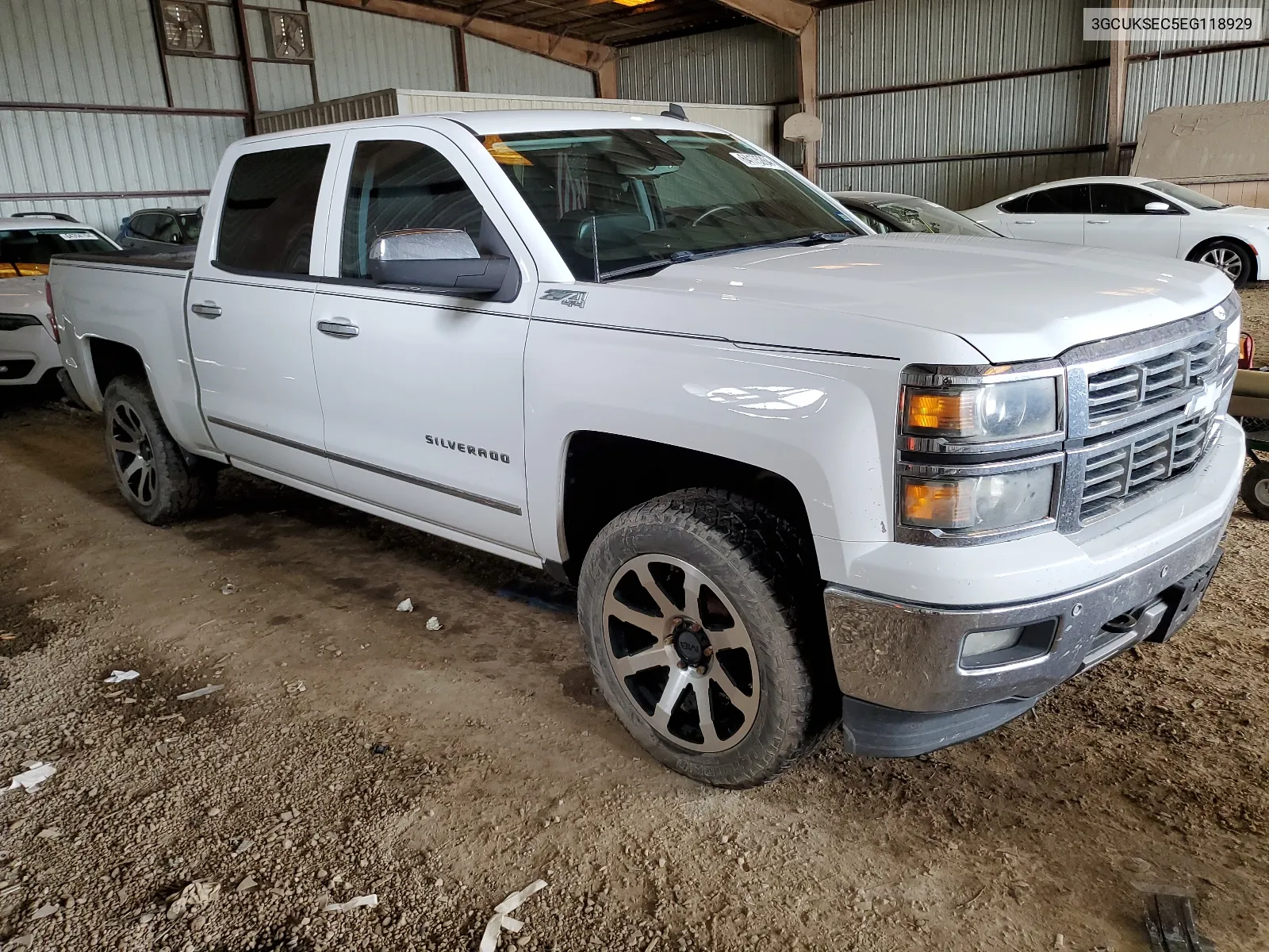 2014 Chevrolet Silverado K1500 Ltz VIN: 3GCUKSEC5EG118929 Lot: 64175264