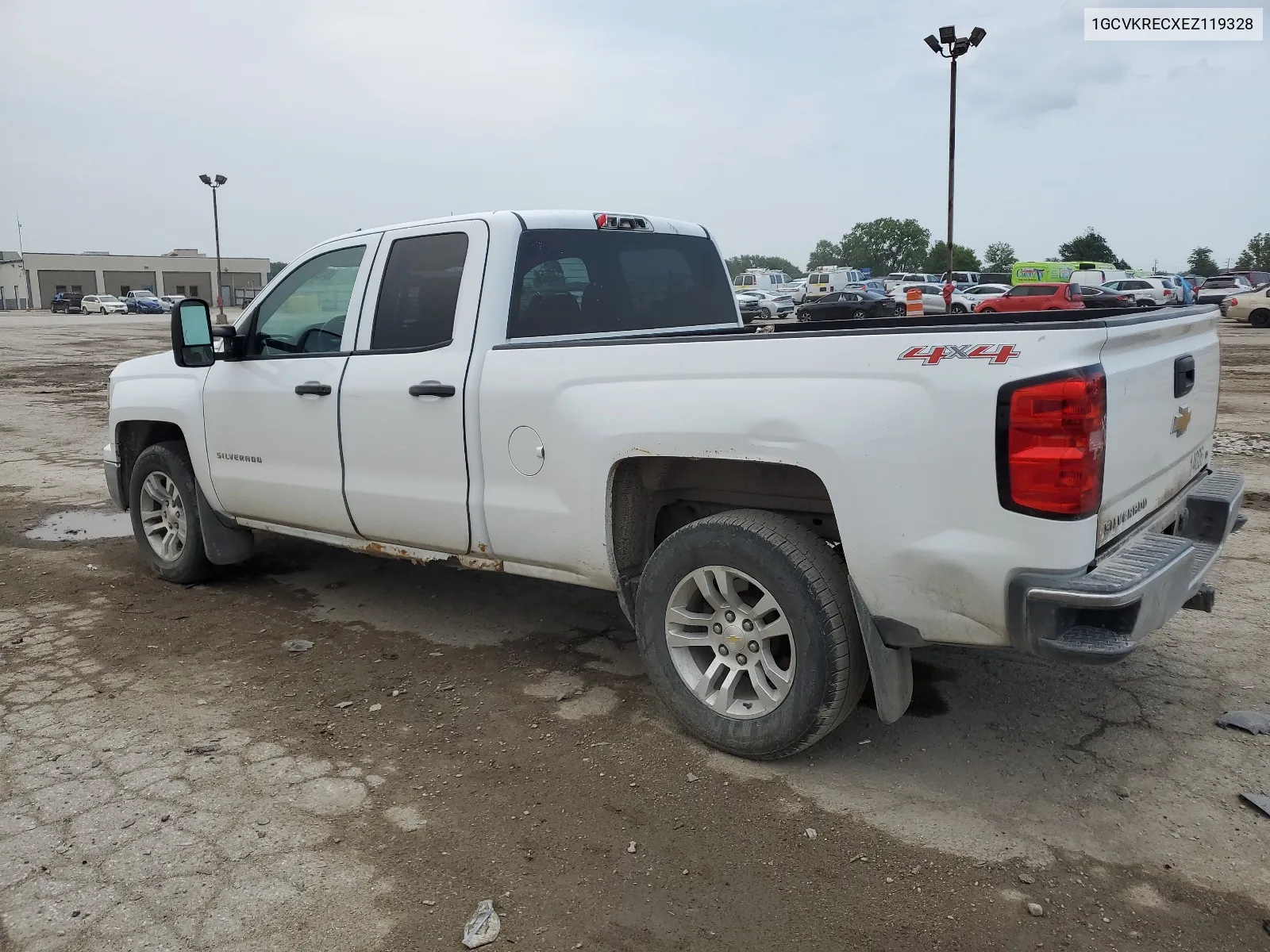 1GCVKRECXEZ119328 2014 Chevrolet Silverado K1500 Lt