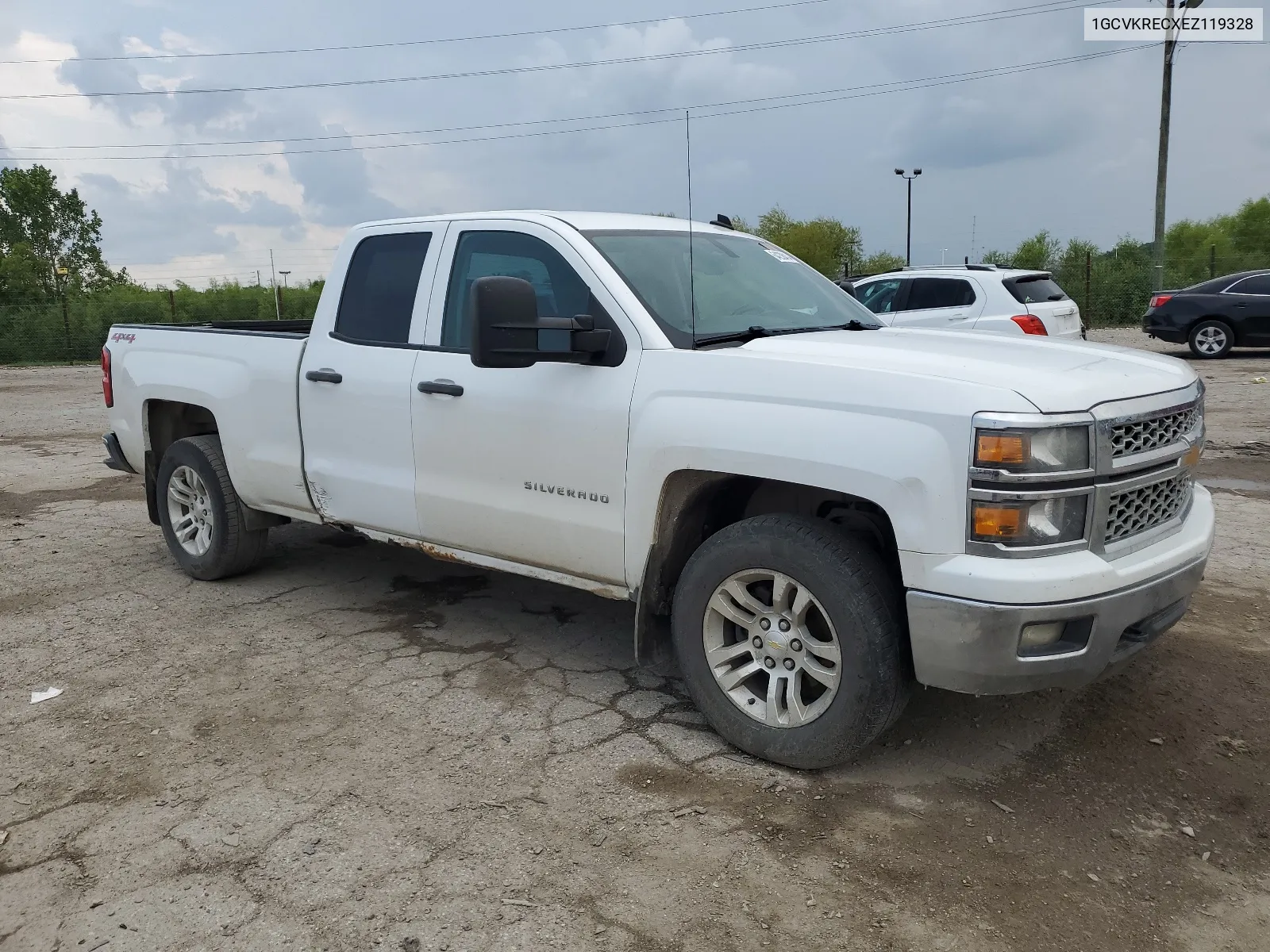 1GCVKRECXEZ119328 2014 Chevrolet Silverado K1500 Lt