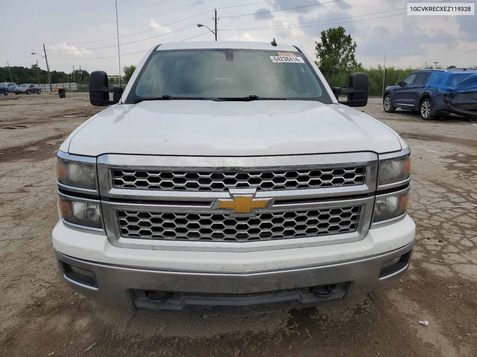 2014 Chevrolet Silverado K1500 Lt VIN: 1GCVKRECXEZ119328 Lot: 64238414