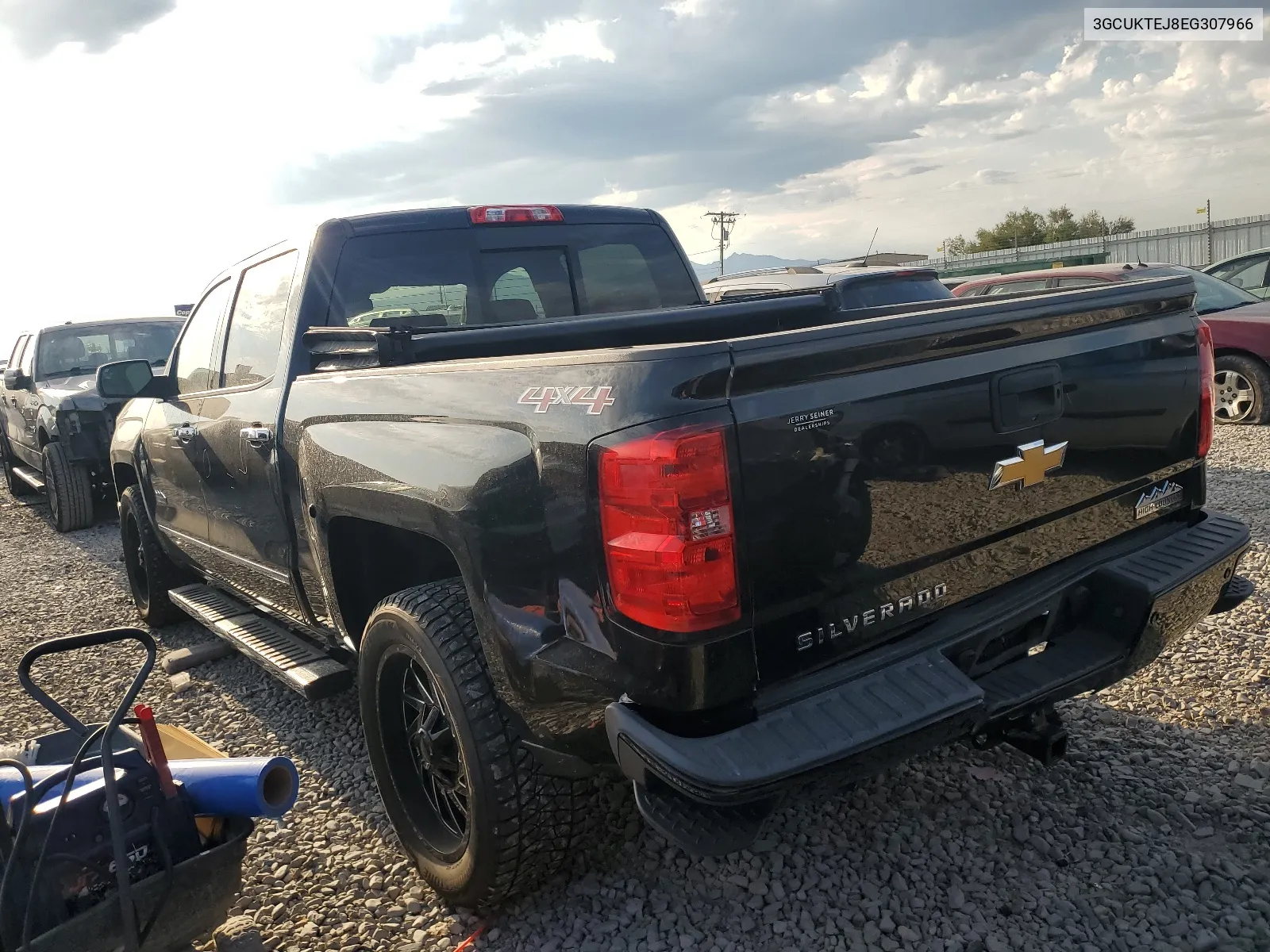 3GCUKTEJ8EG307966 2014 Chevrolet Silverado K1500 High Country