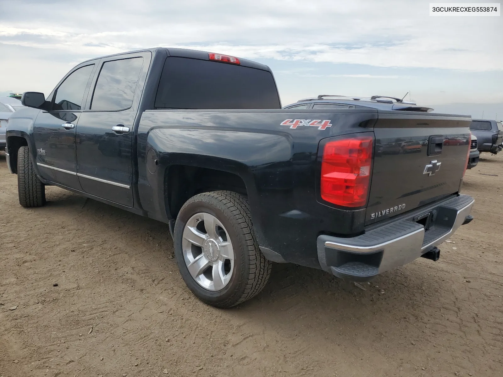 3GCUKRECXEG553874 2014 Chevrolet Silverado K1500 Lt