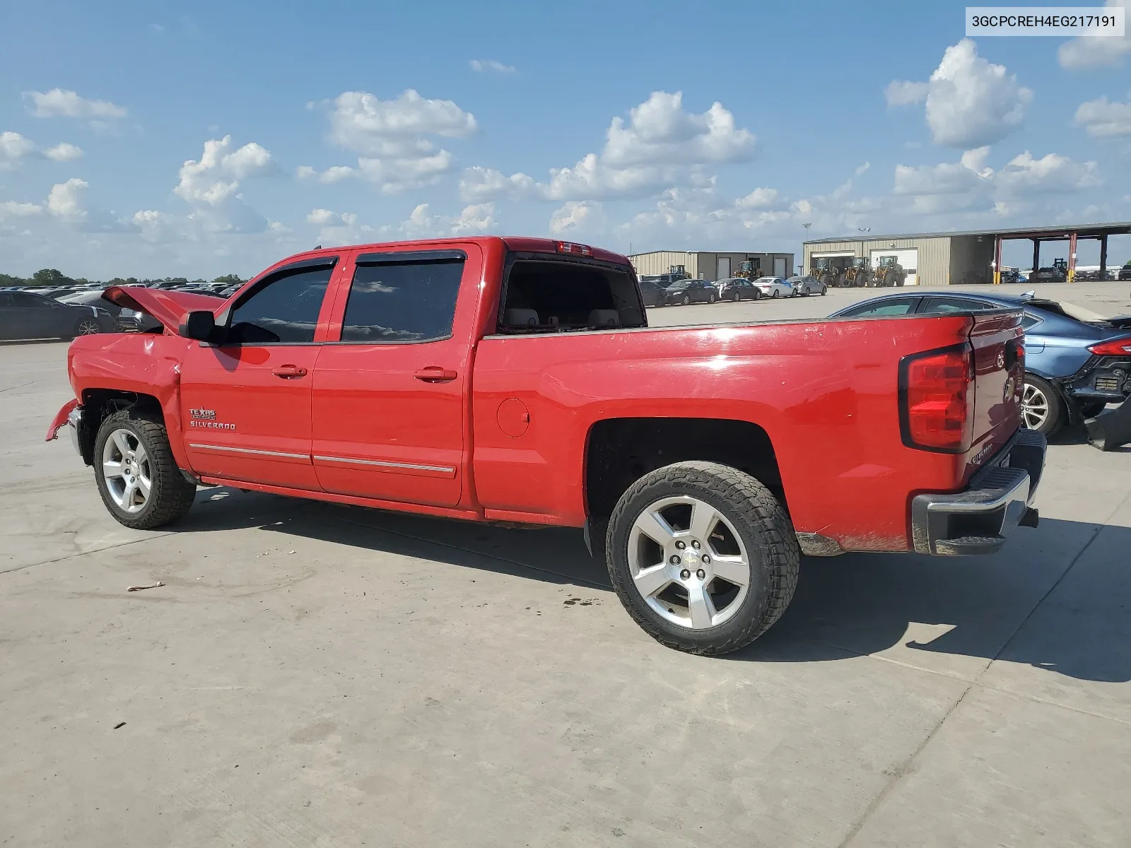 2014 Chevrolet Silverado C1500 Lt VIN: 3GCPCREH4EG217191 Lot: 64496084