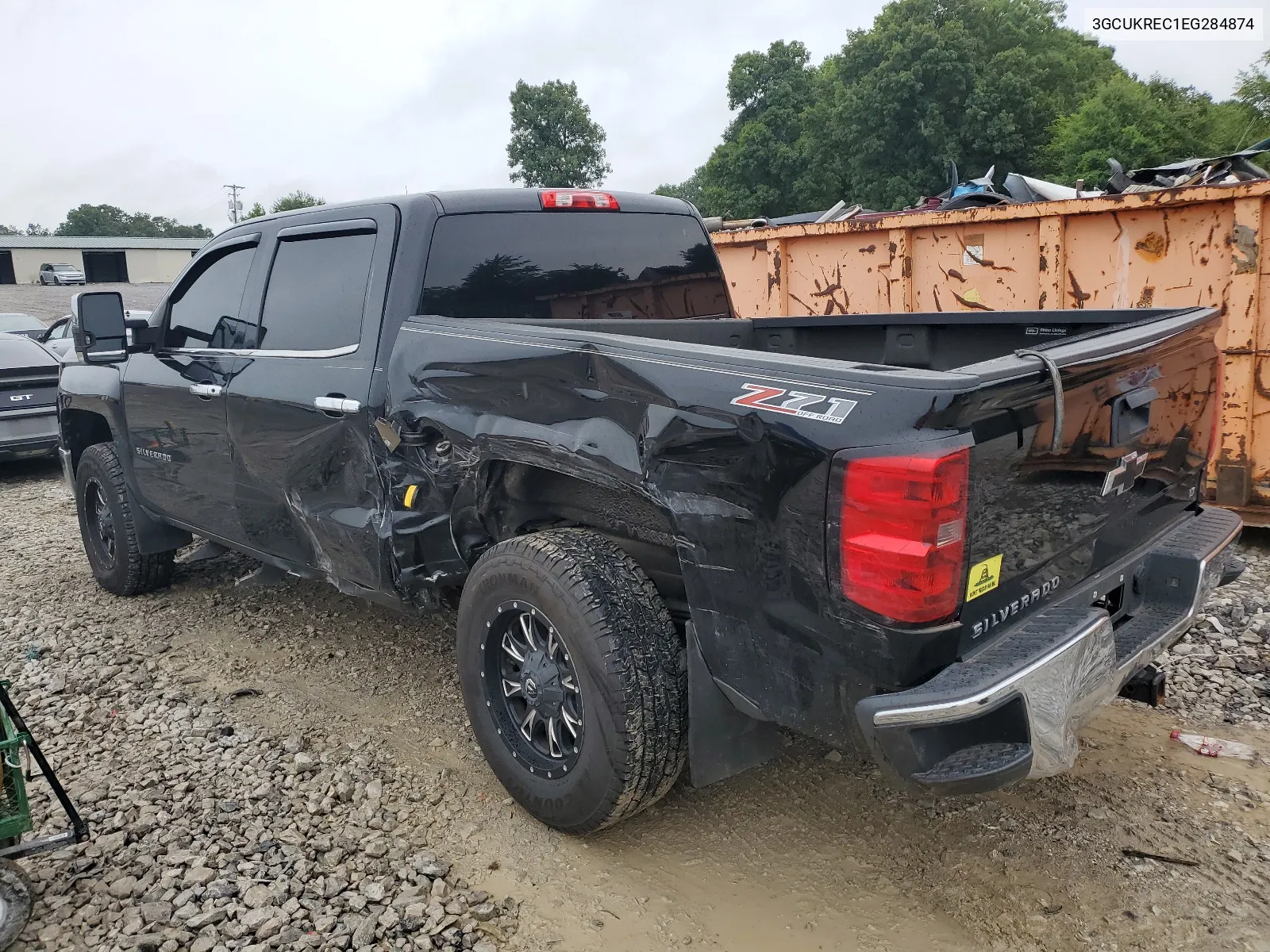 2014 Chevrolet Silverado K1500 Lt VIN: 3GCUKREC1EG284874 Lot: 64548794