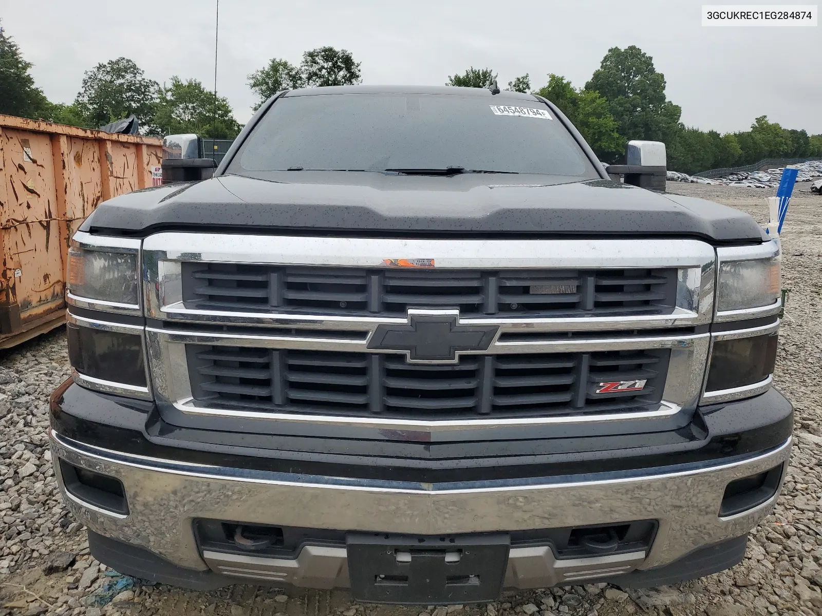 2014 Chevrolet Silverado K1500 Lt VIN: 3GCUKREC1EG284874 Lot: 64548794