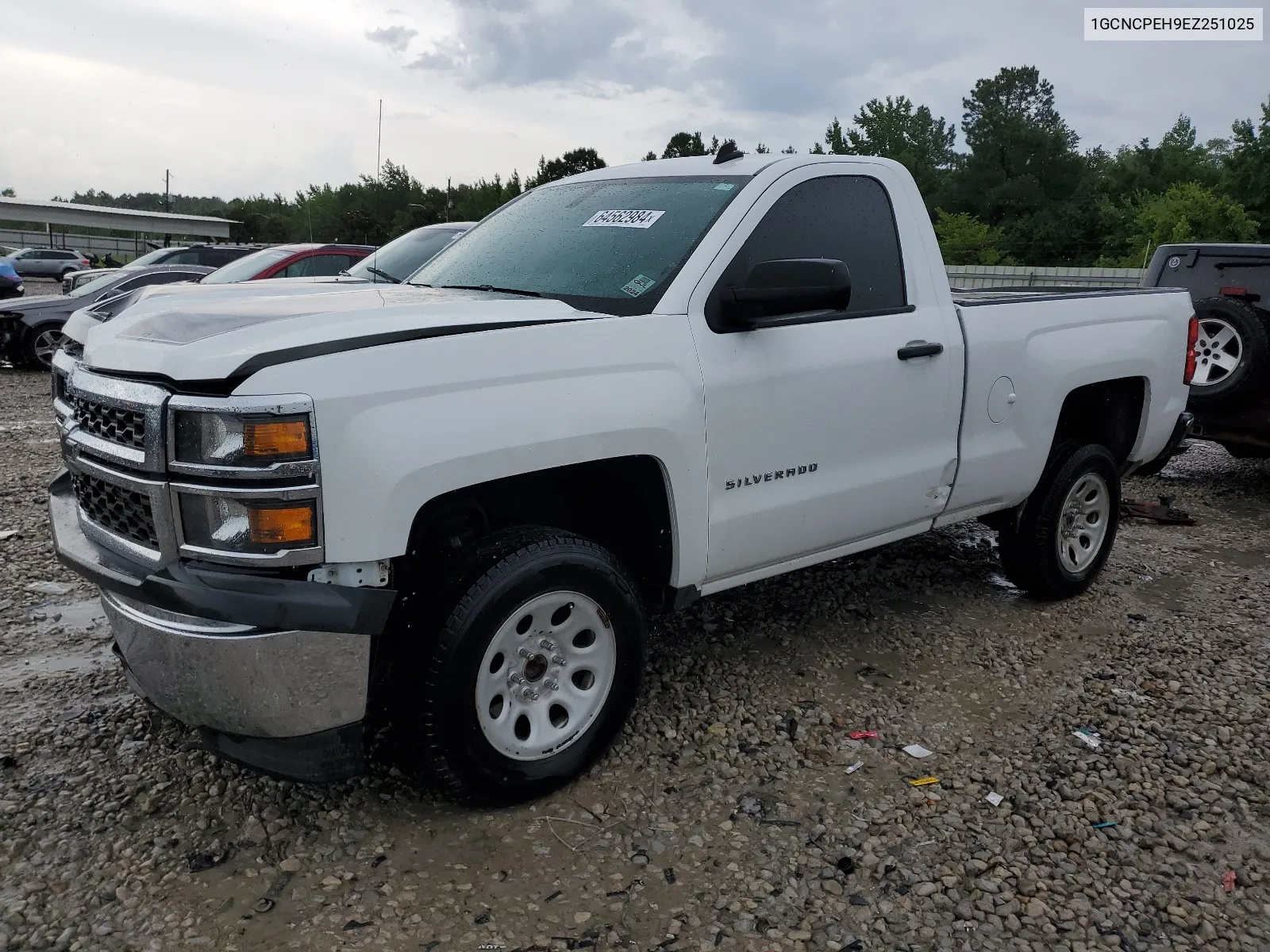 2014 Chevrolet Silverado C1500 VIN: 1GCNCPEH9EZ251025 Lot: 64562984