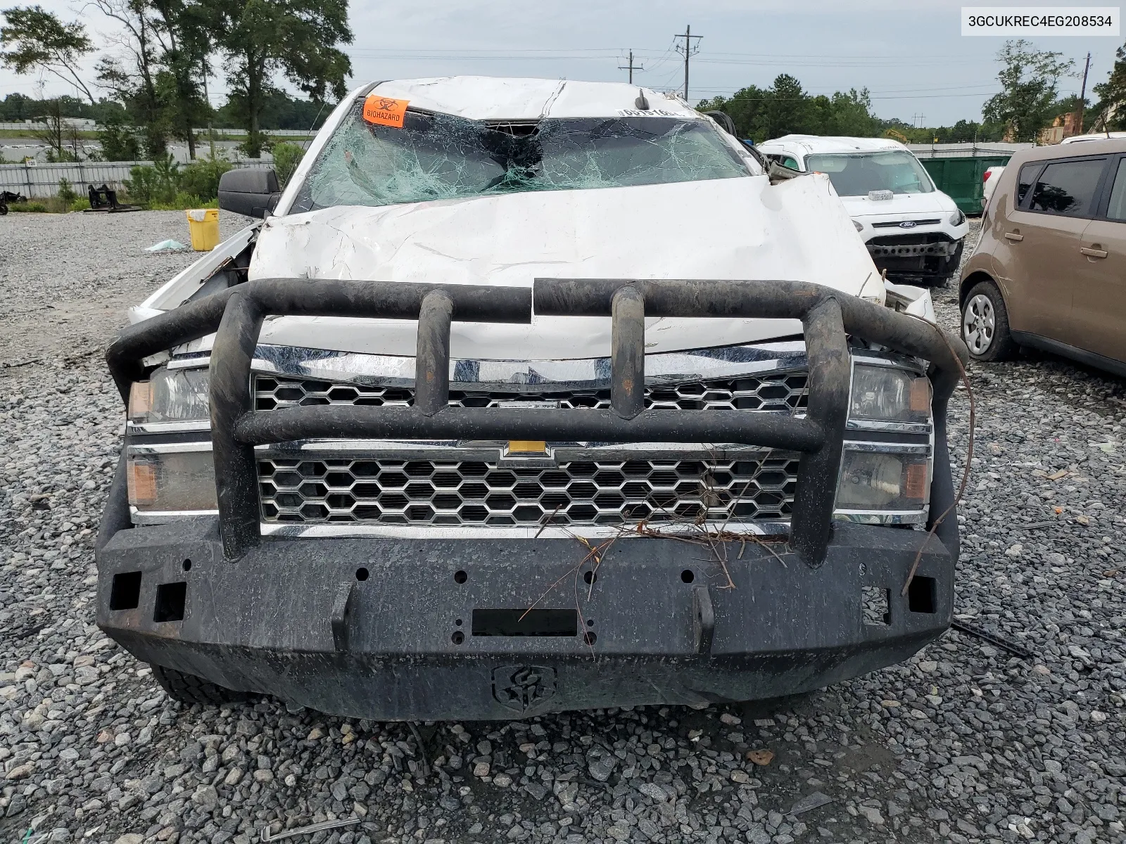 2014 Chevrolet Silverado K1500 Lt VIN: 3GCUKREC4EG208534 Lot: 65191604